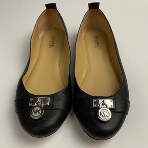 Michael Michael Kors Ballet Flats Size 7.5M Black